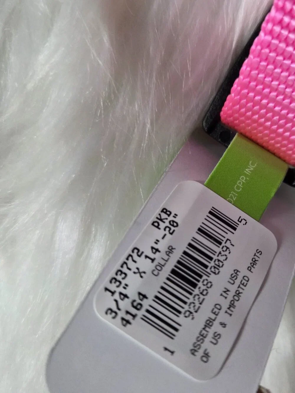 Frisco Pink Dog Collar